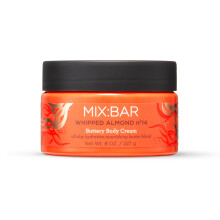 MIX:BAR Crème Corporelle Légère à l'Amande, Hydratante & Nourrissante, Beurre de Karité + Cacao, 8oz