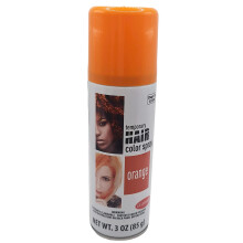 Spray de Couleur Capillaire Temporaire Orange - À Laver ! - 85g