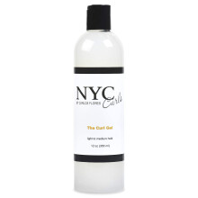 NYC Curls The Curl Gel | Flexibele licht tot gemiddelde hold met lijnzaad voor krullend haar | 12 vloeibare ounces