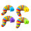 Entlastungsschnecke sensorisch 18cm Regenbogen 1