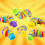 Kinder Zappelspielzeug Schnecke Regenbogen 18cm 9
