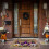 (Style13,50x80cm)Halloween Floor Mat With Nonslip Rubber Back And Linen Surface For Entryway 14