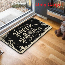 (Style14,60x90cm)Halloween Floor Mat With Nonslip Rubber Back And Linen Surface For Entryway