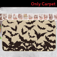 (Style13,40x60cm)Halloween Floor Mat With Nonslip Rubber Back And Linen Surface For Entryway
