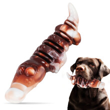 (StyleC1) Dog Durable Nylon Chew Stick With Beef Flavor For Teething And Oral Care Dogs Mature For