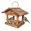 Wooden Hanging Bird Feeder - Easy Clean, Open Design 2