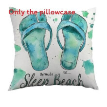 (Style 4) Cushion 45x45cm Decorative Case With Colorful Print For Decor Room Living