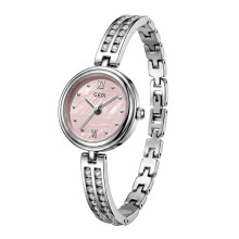 (White Pink) The Of Lord The Rings Elegant Quartz Wristwatch Women Mineral Daily Glass Use