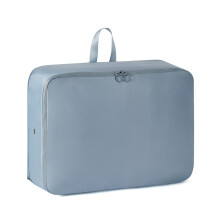 (Blue, 40x30x18cm) Organizer Clothing Bag With Dustproof And Memory Material For And Travel Home