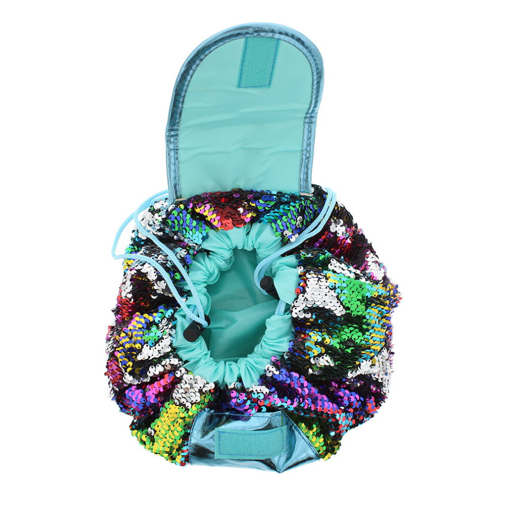 Rainbow Sequin Make Up Bag - Image 4