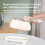 (Beige EU)Portable Handheld Steam Iron With Rotatable Design For Clothes And Use Bedding 9