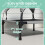 Cooling Raised Pet Bed - Light Grey, 76x61x69.5cm 7