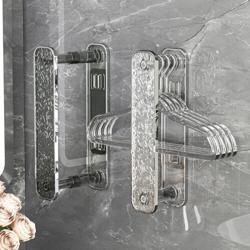 Wall Mounted Clothes Organizer With Portable Design For Home Bathroom Tool Use 1