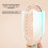 (White UK)Portable Handheld Steam Iron With Rotatable Design For Clothes And Use Bedding 8