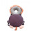 (Blue Beige)Baby Anti Fall Pillow Head Protection Backpack Adjustable Strap 3d Cartoon Breathable 12