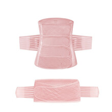 (Pink,XXL)Postpartum Abdominal Binder For Pregnancy Recovery Mommy Tummy Belt Bengkung Melahirkan