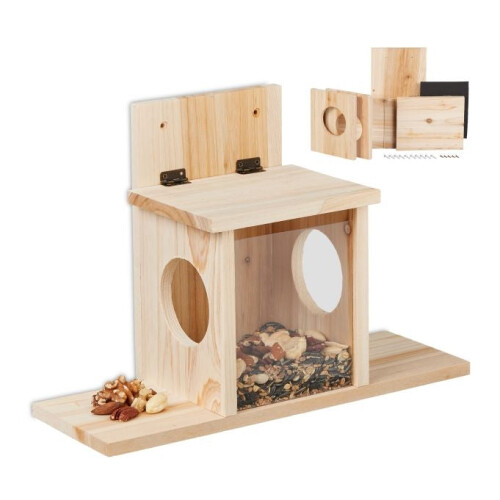 Casa para alimentar ardillas 1