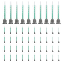 50Pcs Epoxy Adhesive Mixing Nozzle Static Mixing Nozzle MB5-16 Mixing Tube (1:1Ratio) for AB Glue Mixer
