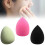 (Drip Green)Beauty Blender Makeup Sponge With Shape For Applying Foundation Blush And 7