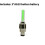 (Green)Bicycle Valve Light Plastic Material Red Blue Green Yellow Vibration Flicker 1
