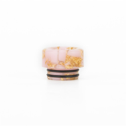 (Black)For 810 Tfv8 Drip Tip Resin Starry Sky Style Cigarette Holder For Enthusiasts 1