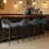 AINPECCA 2x Bar Stools Velvet High Chair Breakfast Barstool 6