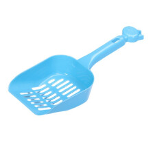 (Blue)Pet Cleaning Supplies Plastic Mesh Cat Litter Shovel Effectively Clear Feces