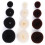 (Beige,L)Hair Bun Maker Tool With Nylon Material For All Ages Easy Stylish Updos Gift 6