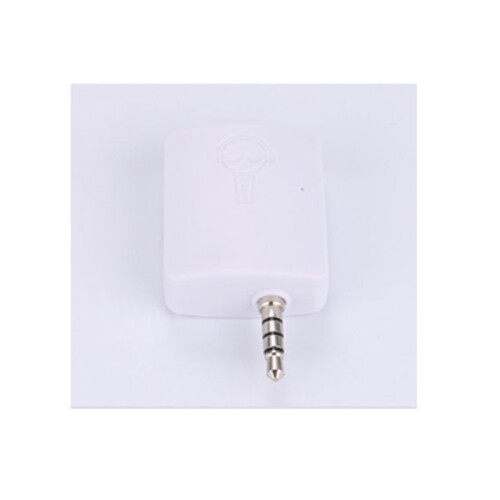 (White)Virtual Channel Voice Sound Card Real Time Listener Audio Adapter Android For