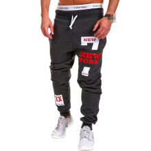(DarkGray,4XL)Herren Trainingsanzug Sport Gym Slim Fit Skinny Jogging Jogginghose Sweathose Hose