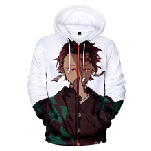 (#12,2XL)Sweat à capuche imprimé en 3D Demon Slayerkimetsu No Yaiba sweat à capuche manteau pull