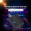 (Black)Virtual Channel Voice Sound Card Real Time Listener Audio Adapter Android For 5