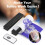 A46 Tattoo-Schablonen-Drucker – Bluetooth Thermodrucker, Schwarz, kompakt, kompatibel mit Android, iOS und Windows 5