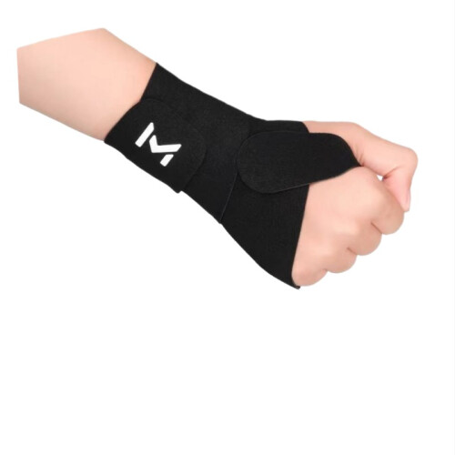 Tum- och handledsstöd för lindring av tendinit - Lycra-material Black
