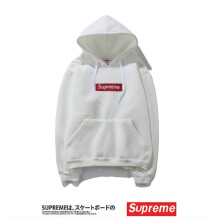 (White,M)Veste à capuche manches longues marque mode sweat unisexe en différentes couleurs