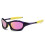 Oval Sunglasses Unisex,Transparent Grey Frame,Silver Mirror Lens 2