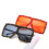 Oversized Square Sunglasses,Red Frame,Red Crystal Lens 4