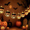 Halloween LED Pumpa Spöke Ljusslinga Mix A 2