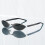 Oval Sunglasses Unisex,Silver Frame,Champagne Lens 4