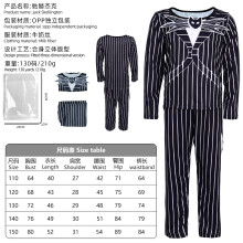 Ensemble haut et pantalon Skeleton Jack adulte XXL