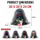 Halloween Walking Skull Prop Toy Blood Color 5