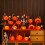 Halloween Handheld Pumpkin Lantern Broom Black A 4