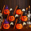 Halloween Handheld Pumpkin Lantern Broom Black A 5