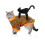 002A Standing Black Cat XXL Bust 55cm 12-16lbs 3