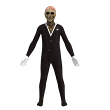 Halloween Kids Party Costume Suit Skeleton (Suit + Mask) 120
