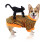 002A Standing Black Cat L Bust 45cm 6-8.5lbs 4