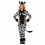 Halloween Vuxenkostym Zebra Barn L 5
