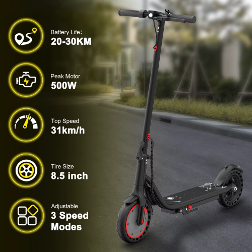 AOVOPRO AOVOPRO 500W Foldable Electric Scooter 31km/h 2