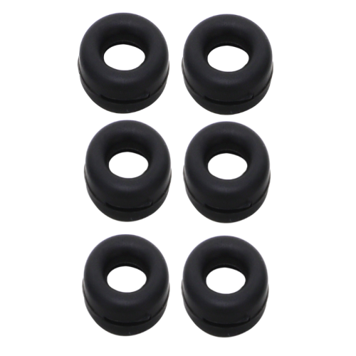 Siliconen ringen voor brillen - Antislip Black