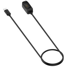 Universelle magnetische Ladestation kompatibel mit DJI Mic Mini 2 und Mic 3 – USB-C Type-C Ladebasis, ABS+TPE Schwarz